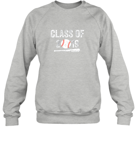 tatb class of 2019 vintage shirt graduation baseball gift senior sweatshirt 35 front sport grey