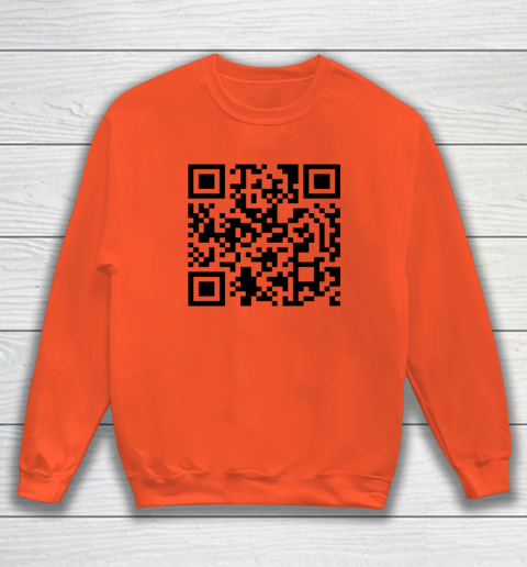 Trump Dance Troll QR Funny President Trump Dance Code Sweatshirt 2