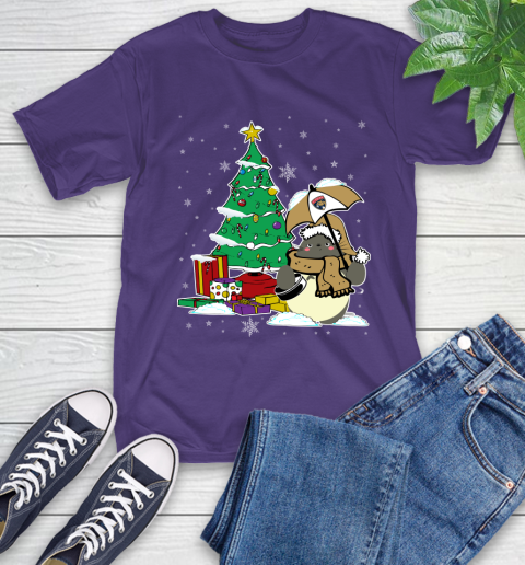 Florida Panthers NHL Hockey Cute Tonari No Totoro Christmas Sports T-Shirt 5