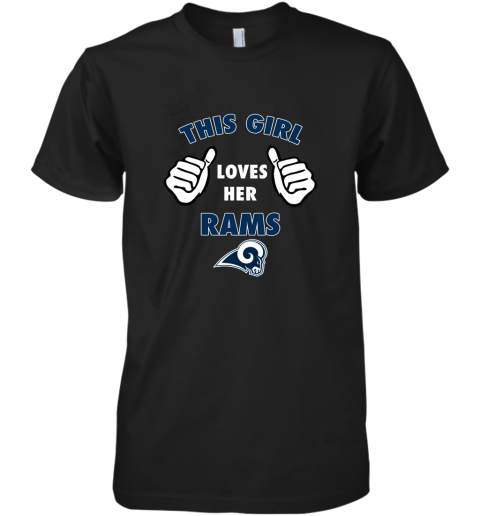This Guy Loves His Los Angeles Rams Premium Men's T-Shirt