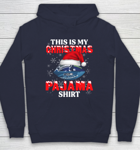 Seattle Seahawks This Is My Christmas Pajama Shirt NFL Hoodie 2