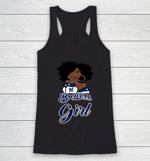 Milwaukee Brewerss Girl MLB Racerback Tank