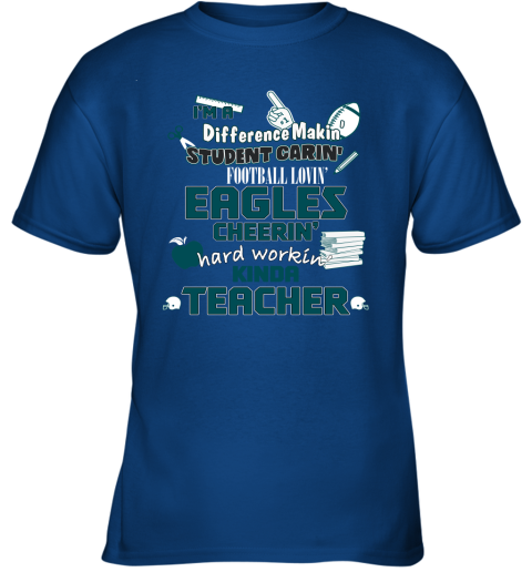 Dallas Cowboys NFL I'm A Difference Making Student Caring Football Loving  Kinda Teacher Youth T-Shirt