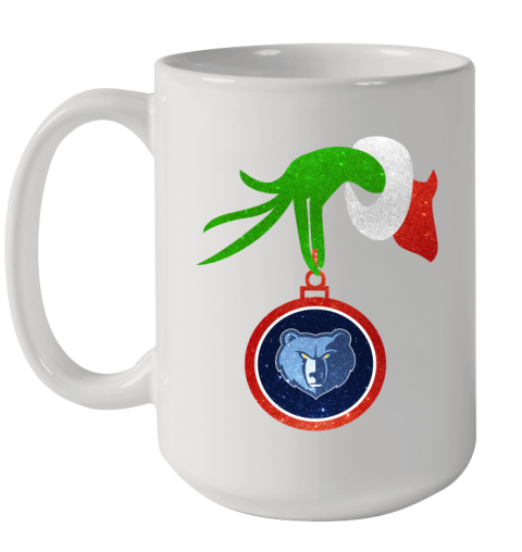 Memphis Grizzlies Grinch Merry Christmas NBA Basketball Ceramic Mug 15oz