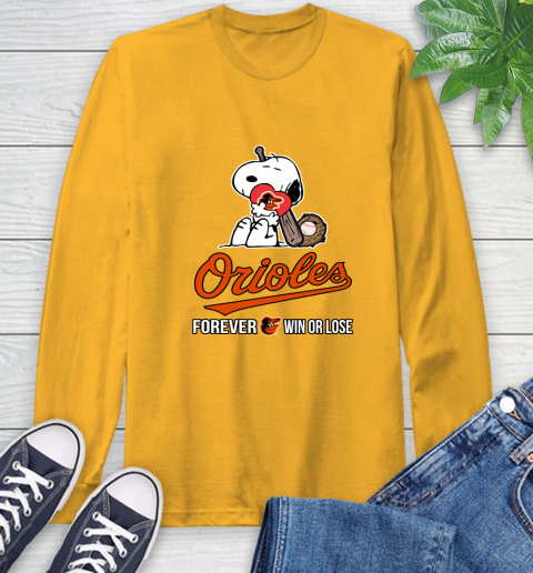 MLB The Peanuts Movie Snoopy Forever Win Or Lose Baseball Baltimore Orioles 60