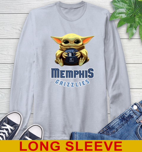 NBA Basketball Memphis Grizzlies Star Wars Baby Yoda Shirt 63