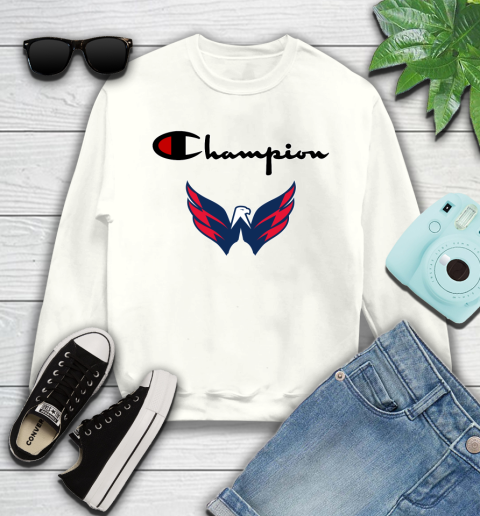 NHL Hockey Washington Capitals Champion Shirt Youth Sweatshirt