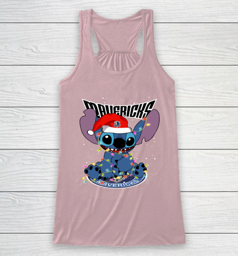 Dallas Mavericks NBA noel stitch Basketball Christmas Racerback Tank 5