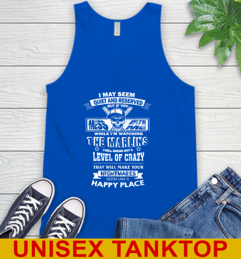 Miami Marlins MLB Baseball If You Mess With Me While I'm Watching My Team Tank Top 5 Miami Marlins MLB Baseball If You Mess With Me While I'm Watching My Team Tank Top - Image 5