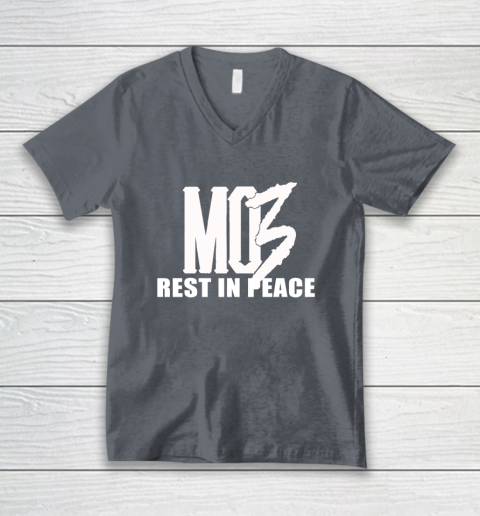 Rest In Peace MO3 RIP V-Neck T-Shirt 4