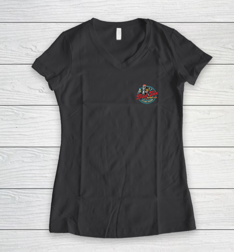 Dad Tax Making Sure It's Not Poison Women's V-Neck T-Shirt 4