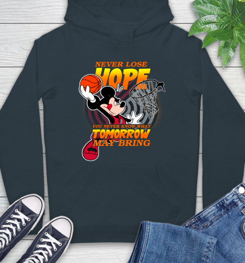 Portland Trail Blazers NBA Basketball Mickey Disney Never Lose Hope Hoodie 7