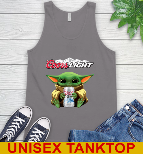 Star Wars Baby Yoda Hugs Coors Beer Shirt 76