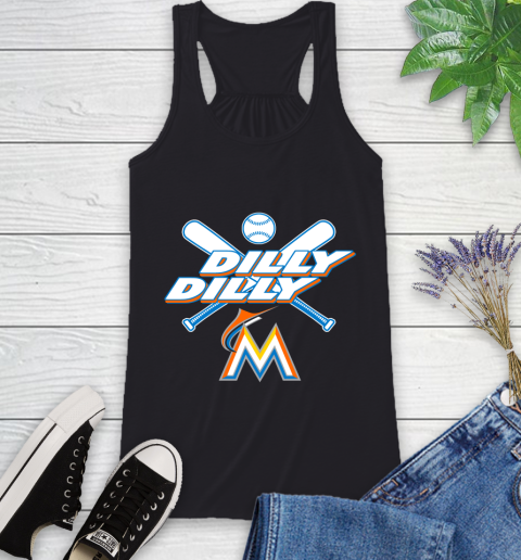 MLB Miami Marlins Dilly Dilly Baseball Sports Racerback Tank 2