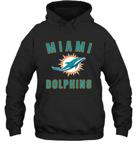 Miami Dolphins NFL Pro Line by Fanatics Branded Aqua Vintage Victory Hoodie