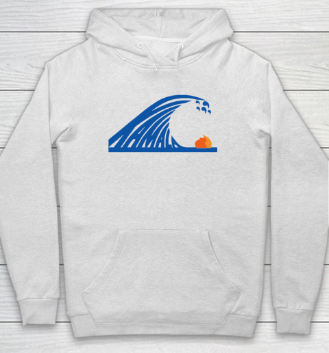 Blue Wave For Kamala Harris Trump Funny Hoodie