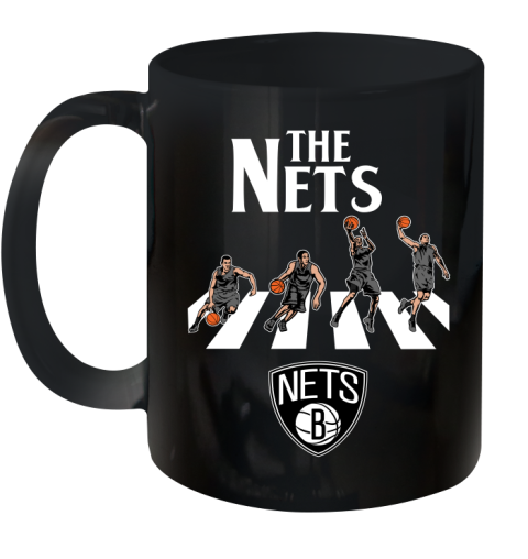 NBA Basketball Brooklyn Nets The Beatles Rock Band Shirt Ceramic Mug 11oz