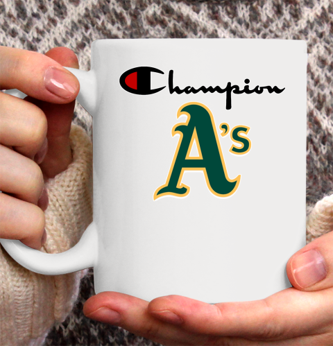 MLB Baseball Oakland Athletics Champion Shirt Ceramic Mug 11oz