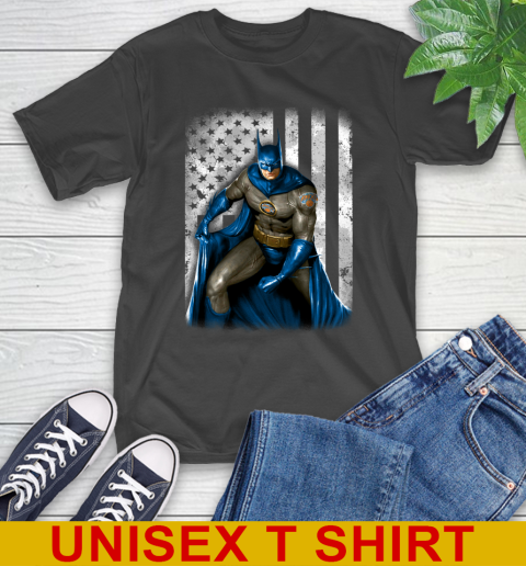 New York Knicks NBA Basketball Batman DC American Flag Shirt T Shirt Tee For Sports