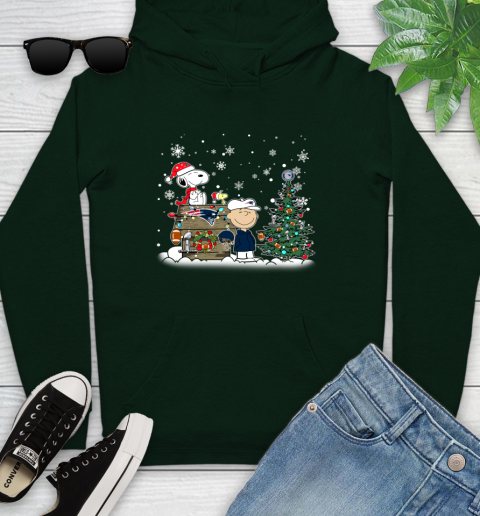 NFL New England Patriots Snoopy Charlie Brown Christmas Football Super Bowl Sports Youth Hoodie 14
