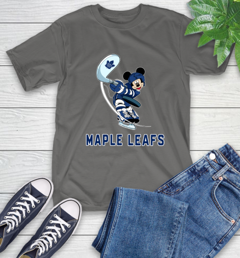 NHL Hockey Toronto Maple Leafs Cheerful Mickey Mouse Shirt T-Shirt 10