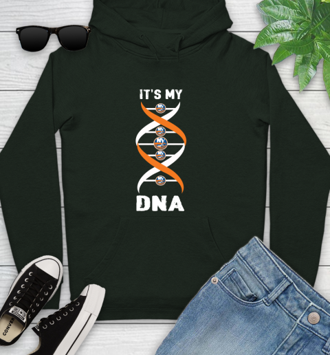 New York Islanders NHL Hockey It's My DNA Sports Youth Hoodie 14