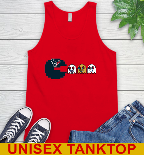 Houston Texans NFL Football Pac Man Champion Tank Top 6
