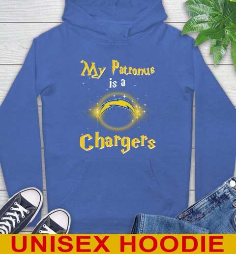 NFL Football Harry Potter My Patronus Is A Los Angeles Chargers Hoodie 9