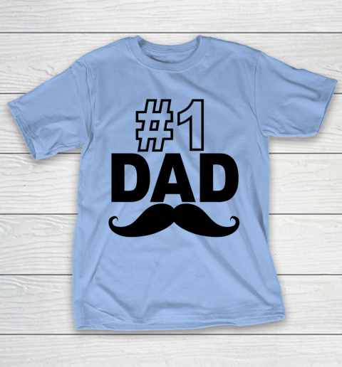 #1 Dad Funny Father's Day T-Shirt 8