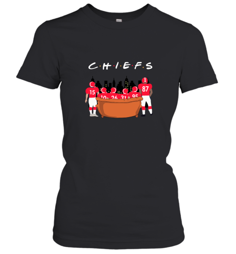 The Kansas City Chiefs Together F.R.I.E.N.D.S NFL Women's T-Shirt