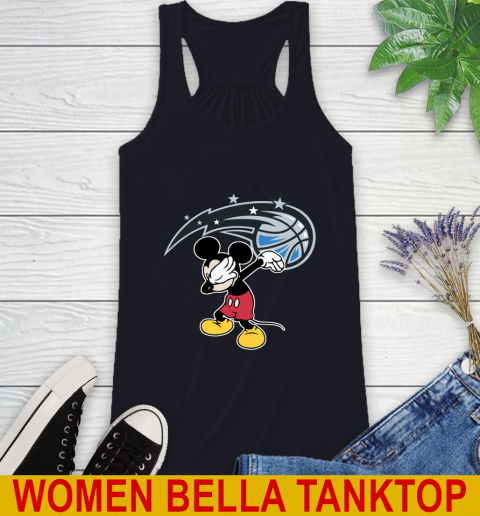 Orlando Magic NBA Basketball Dabbing Mickey Disney Sports Racerback Tank 10