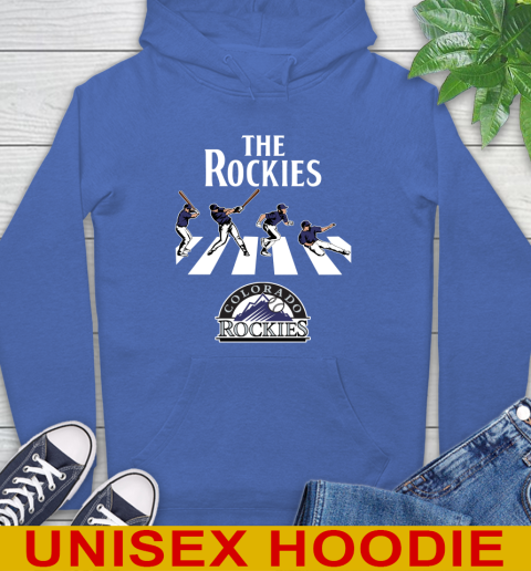 MLB Baseball Colorado Rockies The Beatles Rock Band Shirt Hoodie 9