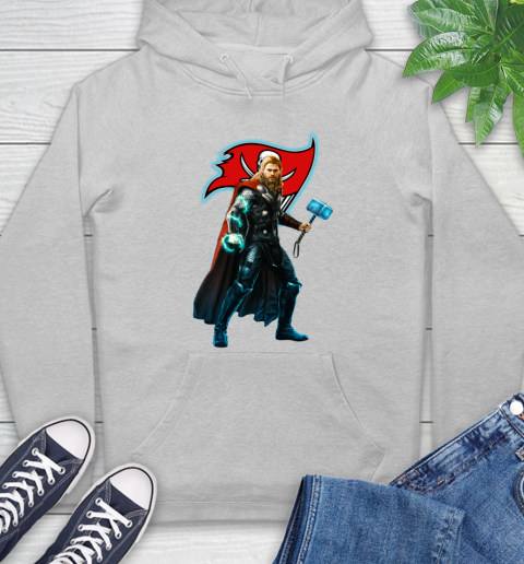 NFL Thor Avengers Endgame Football Tampa Bay Buccaneers Hoodie 6