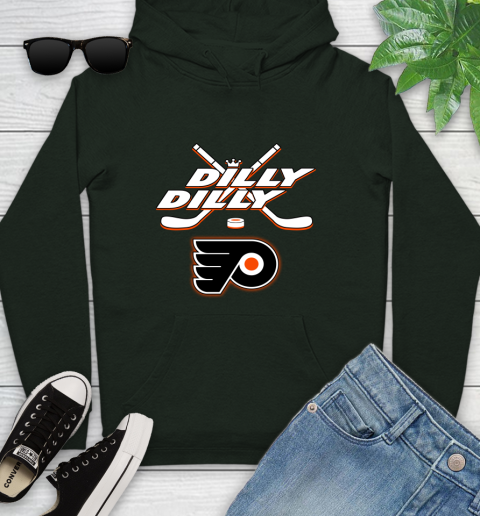 NHL Philadelphia Flyers Dilly Dilly Hockey Sports Youth Hoodie 13