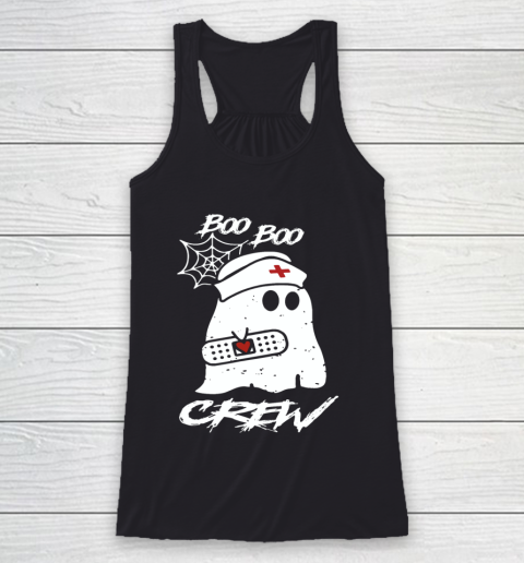 Boo Boo Crew Nurse Ghost Funny Halloween Costume Gift Long Sleeve T Shirt.D2SMT7UJCV Racerback Tank
