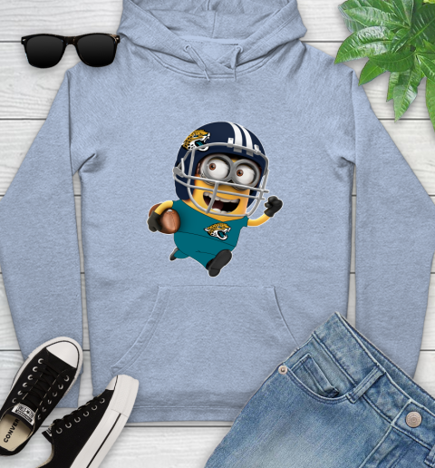 NFL Jacksonville Jaguars Minions Disney Football Sports Youth Hoodie 10