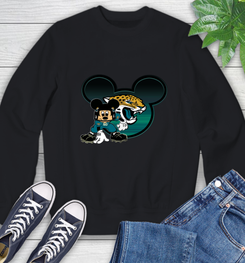 NFL Jacksonville Jaguars Mickey Mouse Disney Football T Shirt Sweatshirt 2