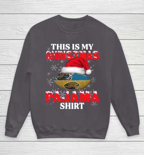 Jacksonville Jaguars This Is My Christmas Pajama Shirt NFL Youth Sweatshirt 5