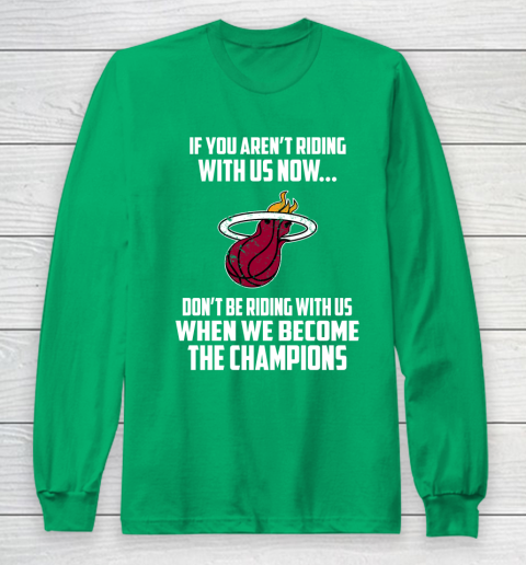 NBA Miami Heat Basketball We Become The Champions Long Sleeve T-Shirt 4