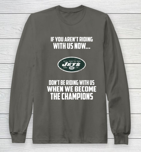 NFL New York Jets Football We Become The Champions Long Sleeve T-Shirt 5