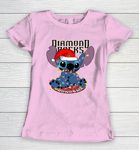 Arizona Diamondbacks MLB noel stitch Baseball Christmas Women's T-Shirt 7 Arizona Diamondbacks MLB noel stitch Baseball Christmas Women's T-Shirt - Image 7
