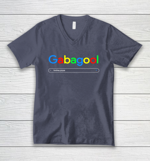 Gabagool Google V-Neck T-Shirt 7