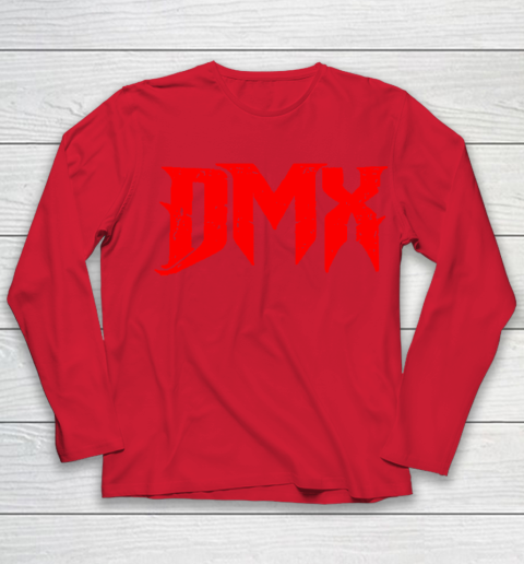 DMX Red Logo Youth Long Sleeve 8