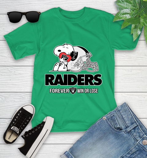 NFL The Peanuts Movie Snoopy Forever Win Or Lose Football Oakland Raiders 108