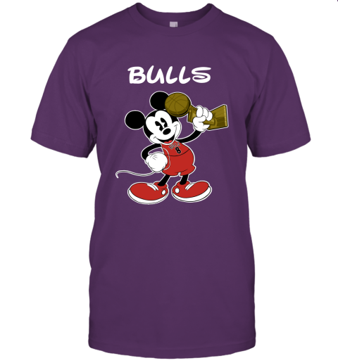Mickey Chicago Bulls Unisex Jersey Tee