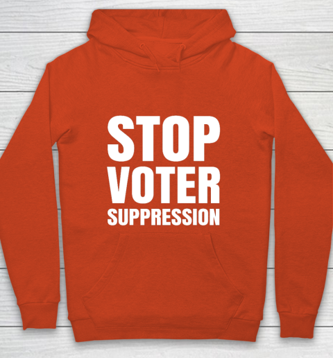 Black Voters Matter Protect The Vote Stop Voter Suppression Youth Hoodie 3