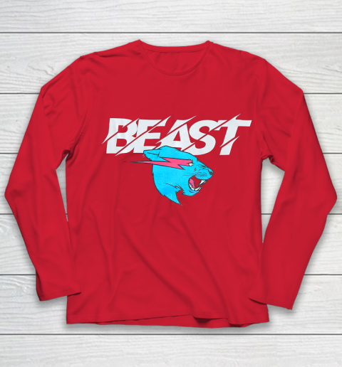 Retro Mr Game Funny Mr Gaming Beast Game Youth Long Sleeve 8