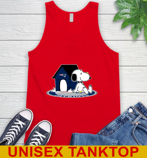 NFL Football New England Patriots Snoopy The Peanuts Movie Shirt Tank Top 6