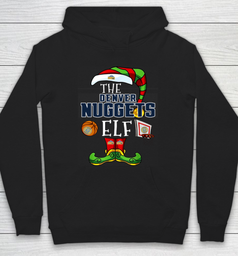 Denver Nuggets Christmas ELF Funny NBA Hoodie