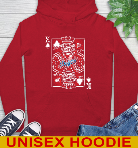 Los Angeles Dodgers MLB Baseball The King Of Spades Death Cards Shirt Hoodie 10